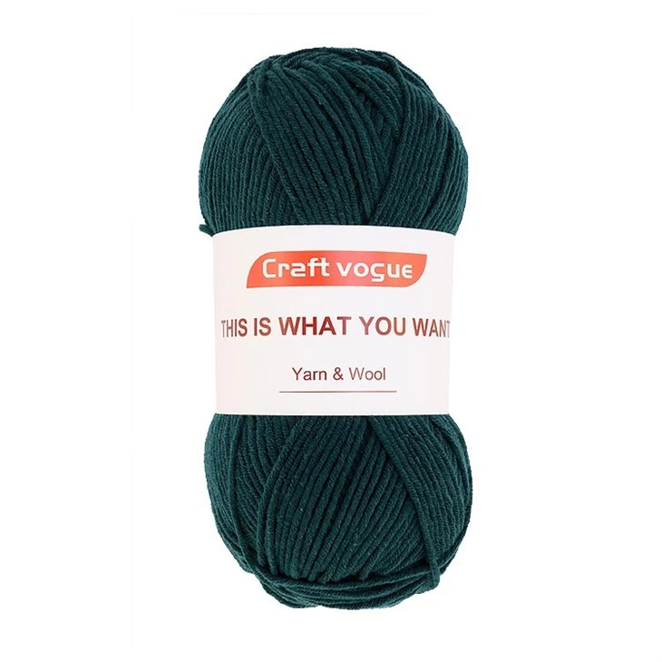 60 cotton 40 acrylic yarn