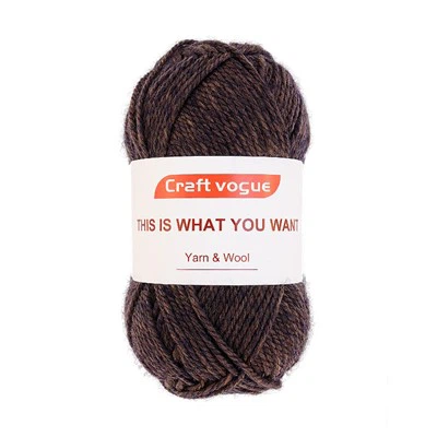 Ruskea merino lanka