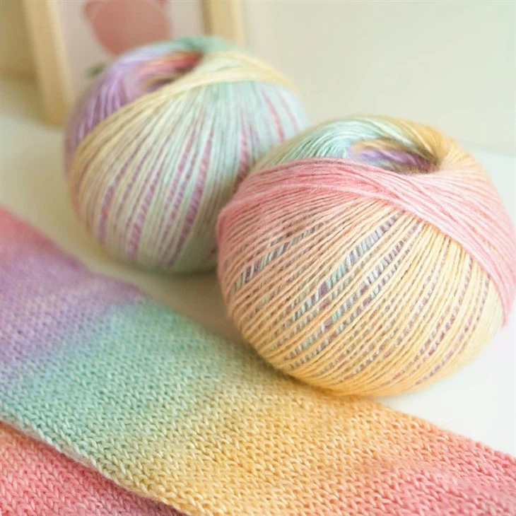 Acrylic And Wool Yarn