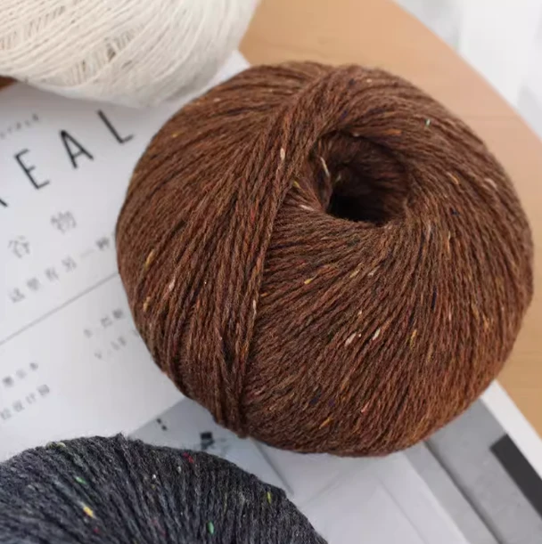 worsted tweed yarn